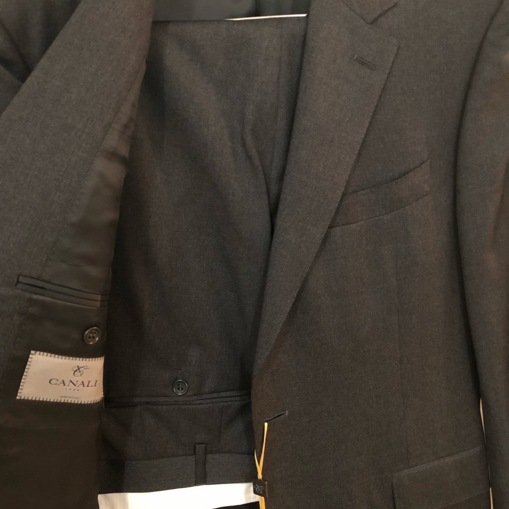 3 brand new canali suits